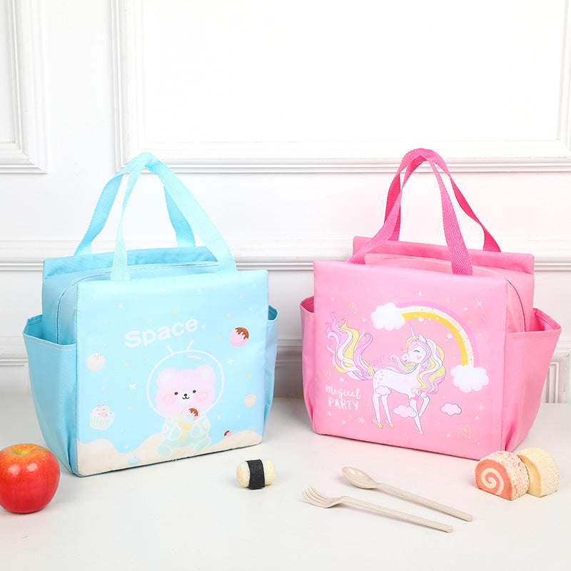Cute Fox Design Insulated Lunch Tote