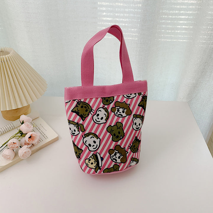 Fun-Themed Character Tote Bag