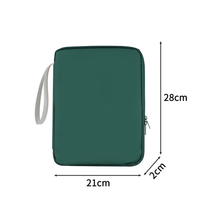 Slim Zip-Up Document Holder Kalsten