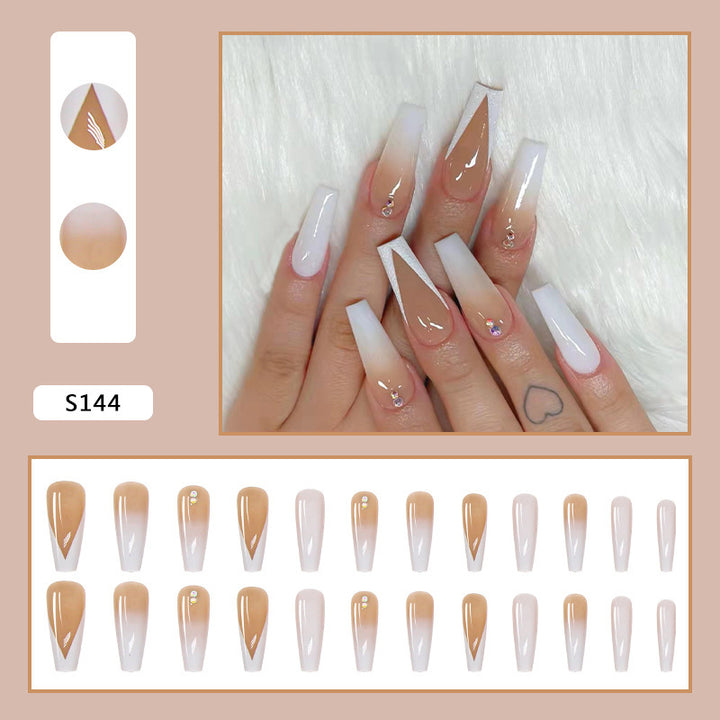 Elegant artificial nail tips with elegant contours Kalsten