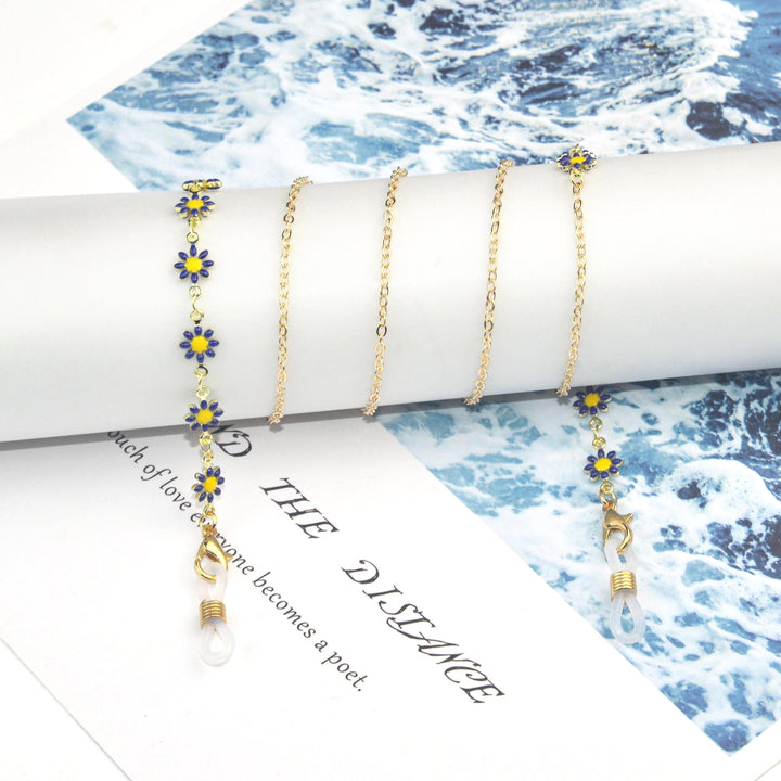 Floral Design Eyewear Chain Kalsten