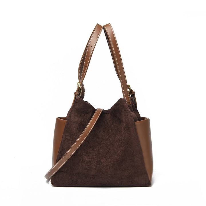 Suede Bucket Handbag Kalsten