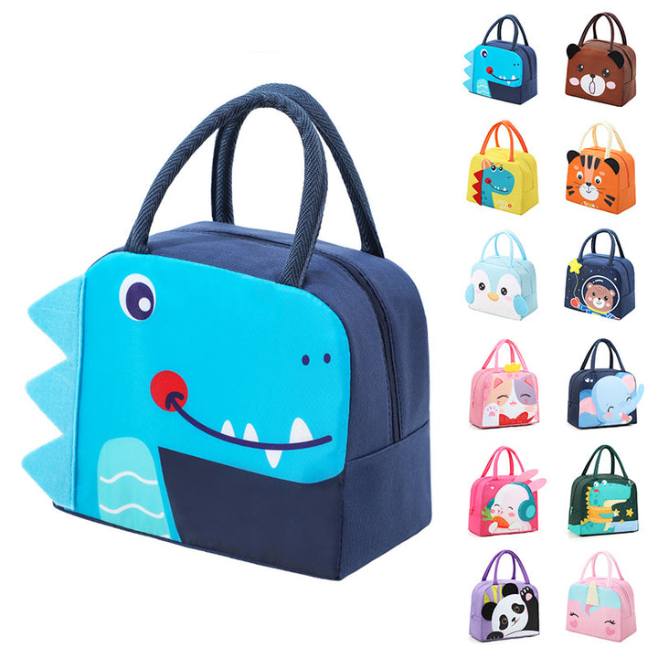 Cartoon Animal Lunch Tote