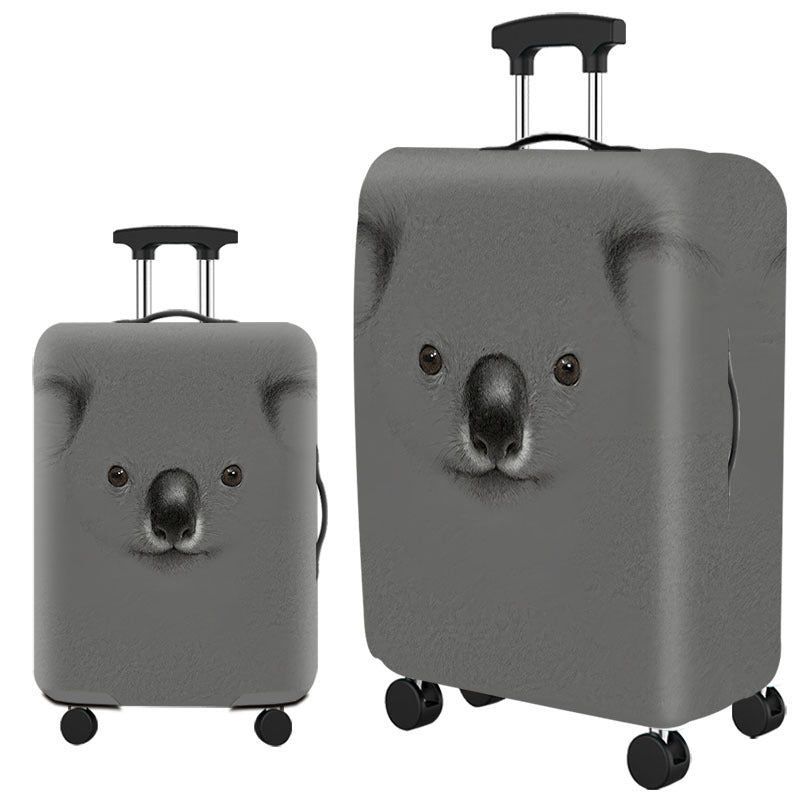 Artistic Cat-Themed Hard Shell Suitcase Kalsten