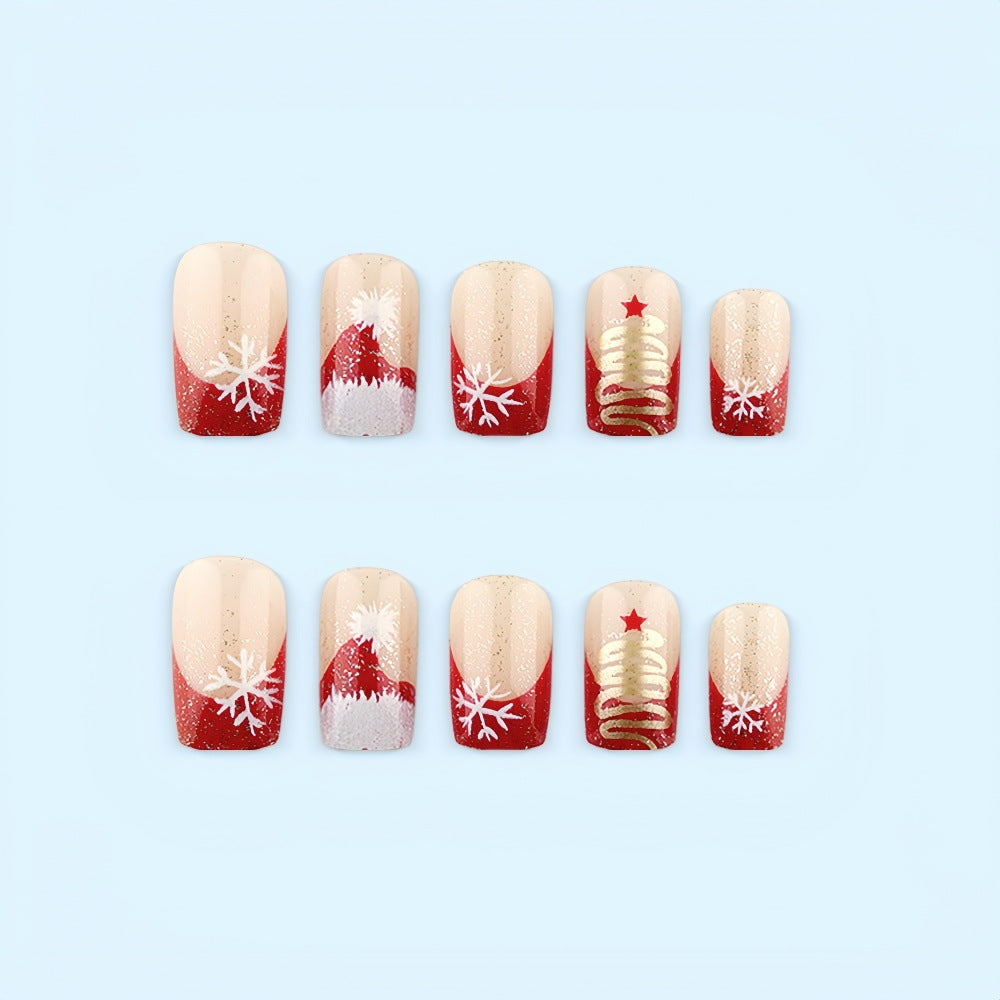 Glamorous Christmas Nail Tips Kalsten