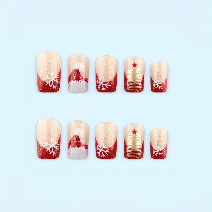Glamorous Christmas Nail Tips Kalsten