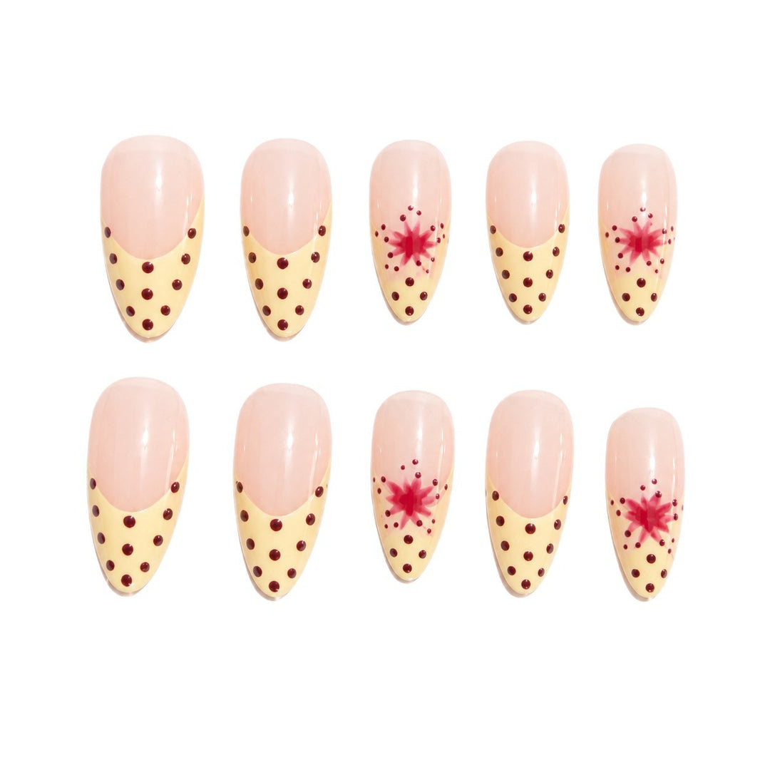 Elegant Decorative Nail Extensions