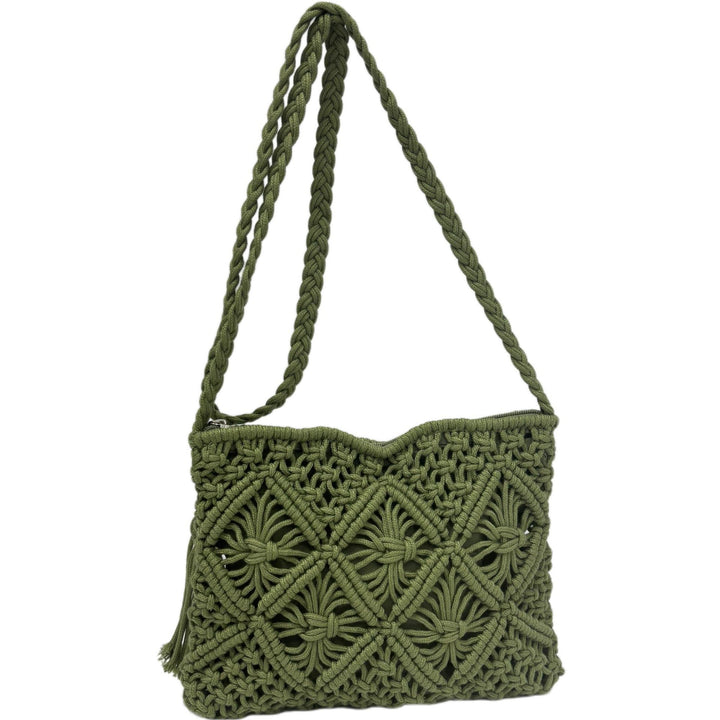 Stylish Macrame Shoulder Bag Kalsten