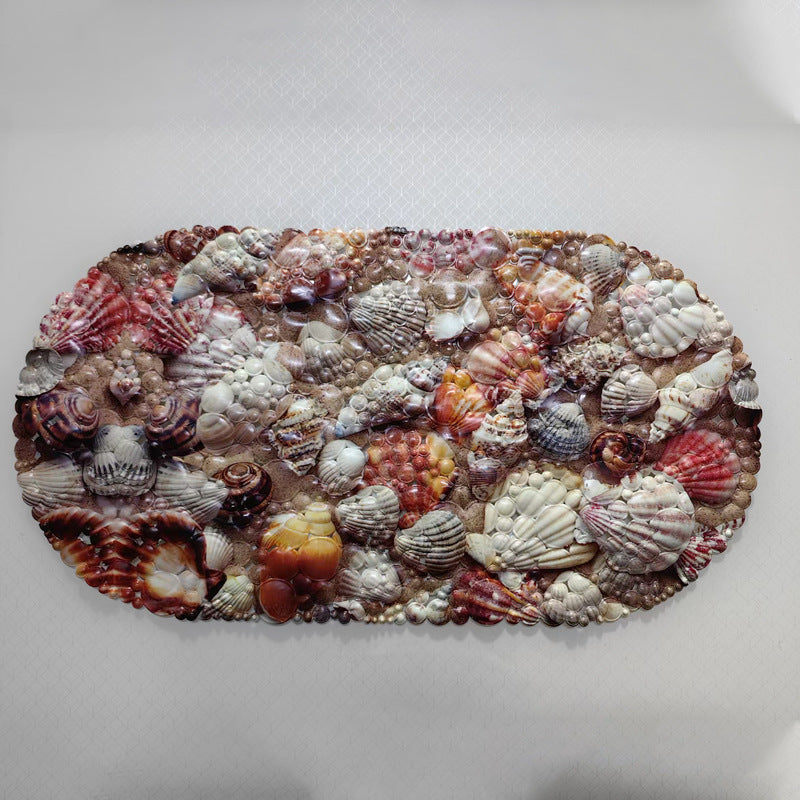 Coastal-Themed Memory Foam Bath Mat Kalsten