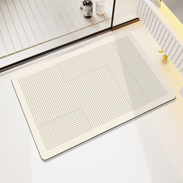 Abstract Modern Bath Mat Kalsten