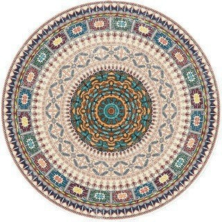 Intricate Mandala Design Area Mat Kalsten
