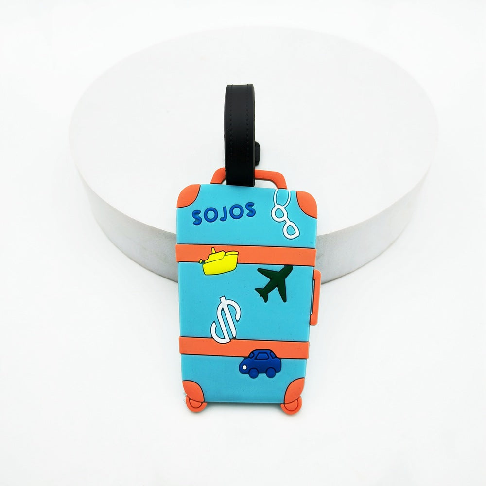 Travel-Themed Luggage Identifier Kalsten
