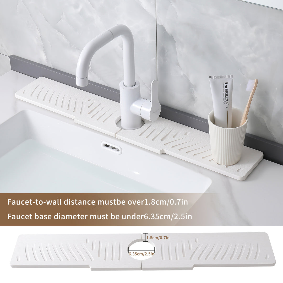 Decorative Bathroom Sink Mat
