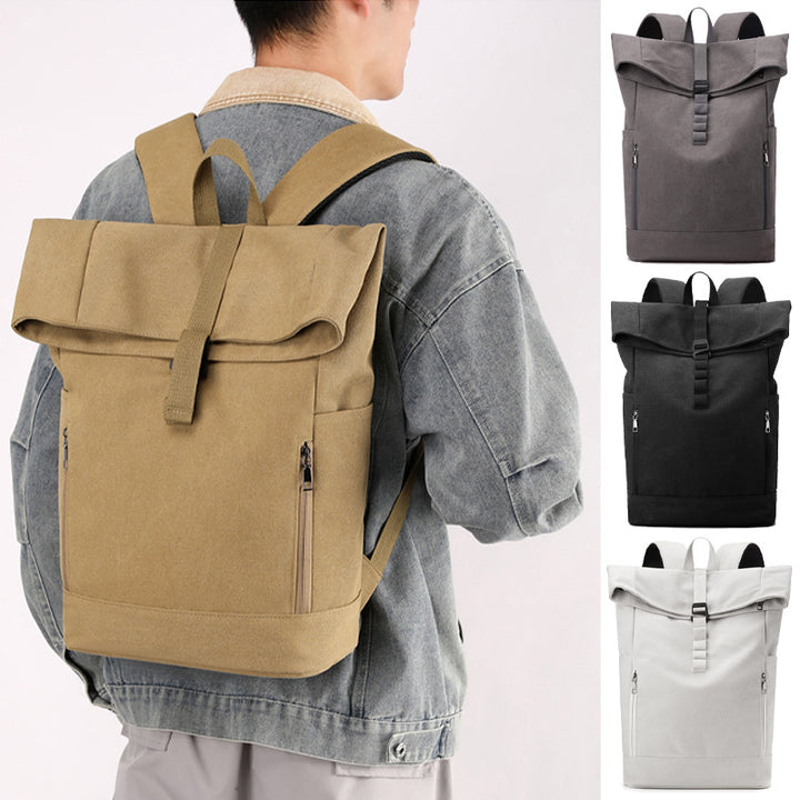 Rolltop Backpack with Adjustable Straps Kalsten