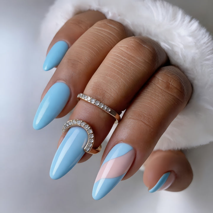 Artificial nails in elegant stiletto design Kalsten