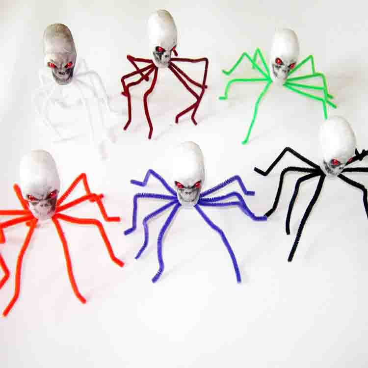 Decorative Skull Spider Figure Kalsten