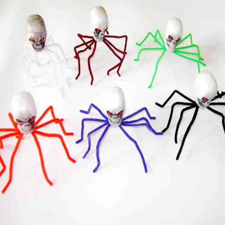 Decorative Skull Spider Figure Kalsten