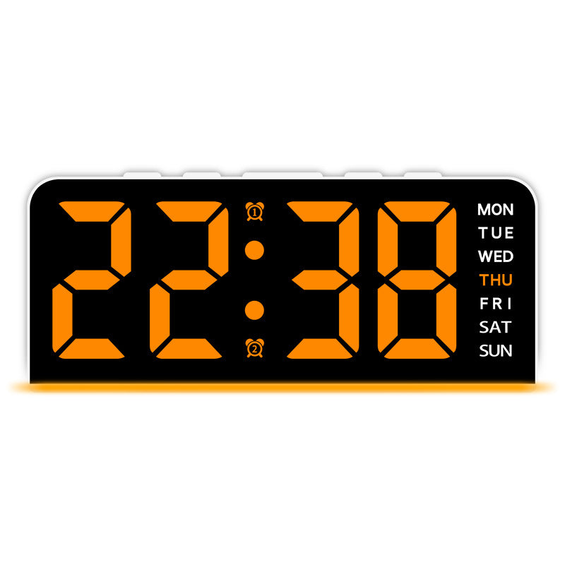 Digital LED alarm clock with color change Kalsten
