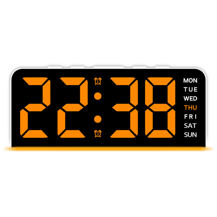 Digital LED alarm clock with color change Kalsten