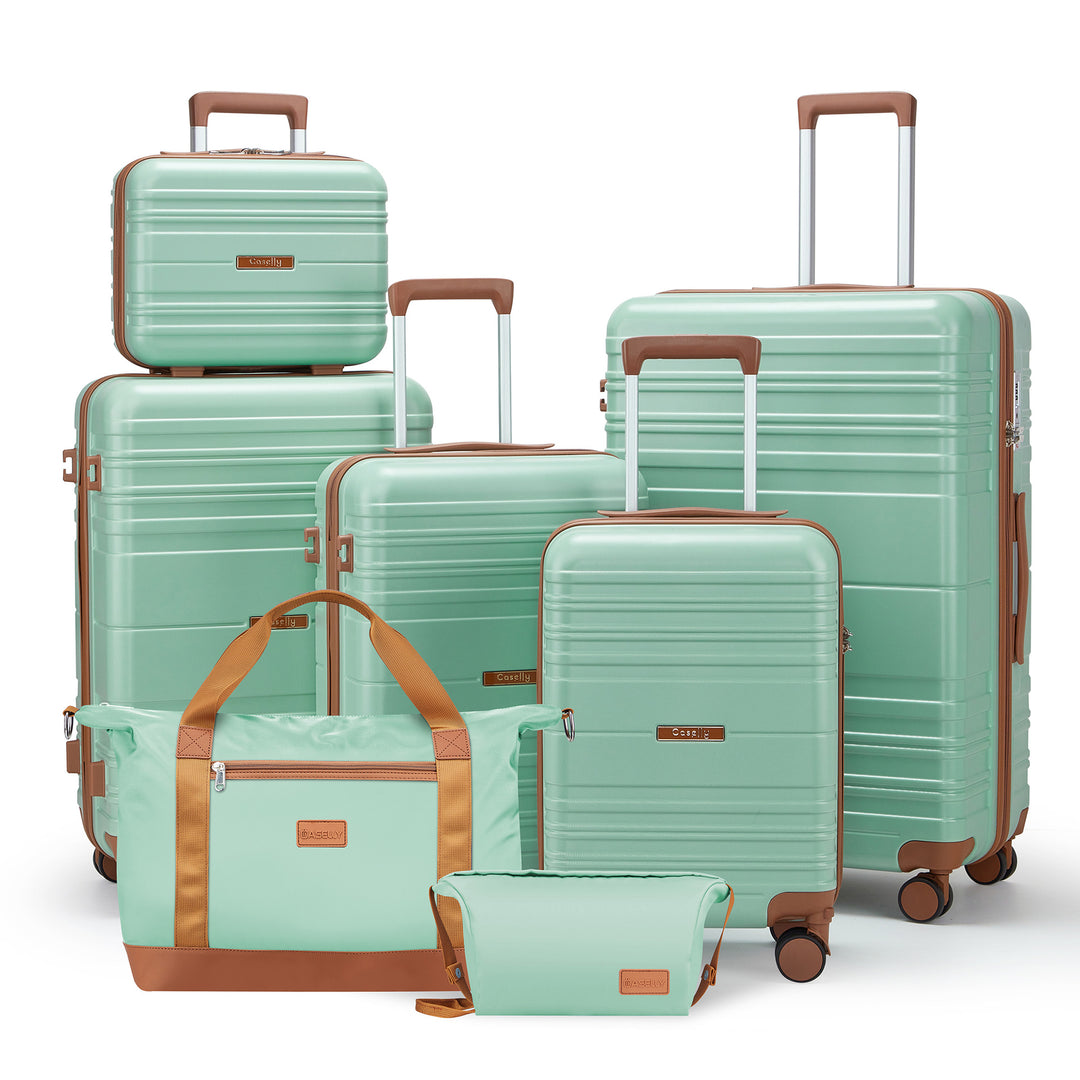 Unisex Versatile Expandable Hard Shell Travel Luggage Set Kalsten