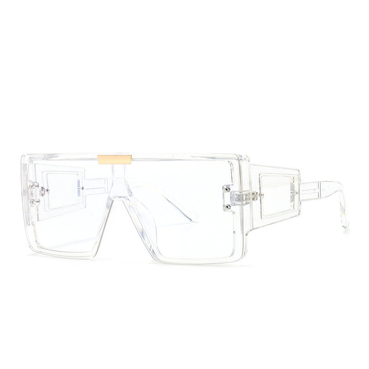 Women's stylish sunglasses in futuristic style with large frame Kalsten