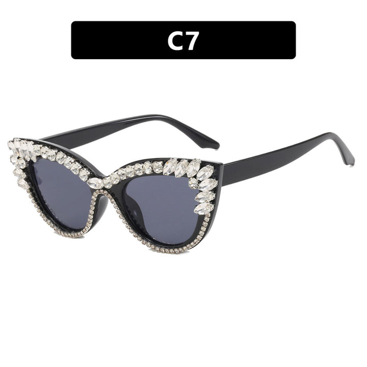 Women's extravagant Cat-Eye sunglasses with sparkling rhinestone embellishment Kalsten