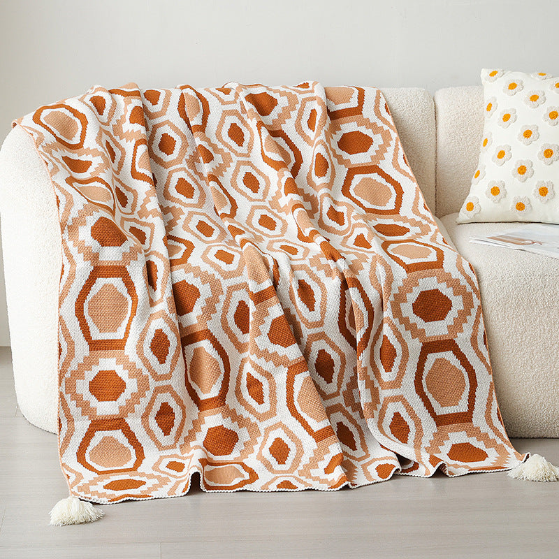 Women's decorative bedspread made of high-quality microfiber with unique design Kalsten