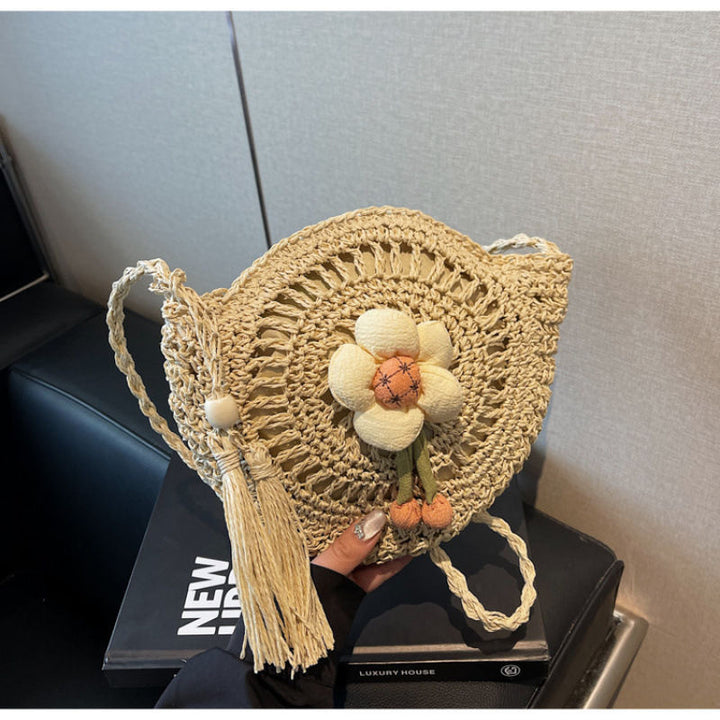 Handmade straw bag Kalsten