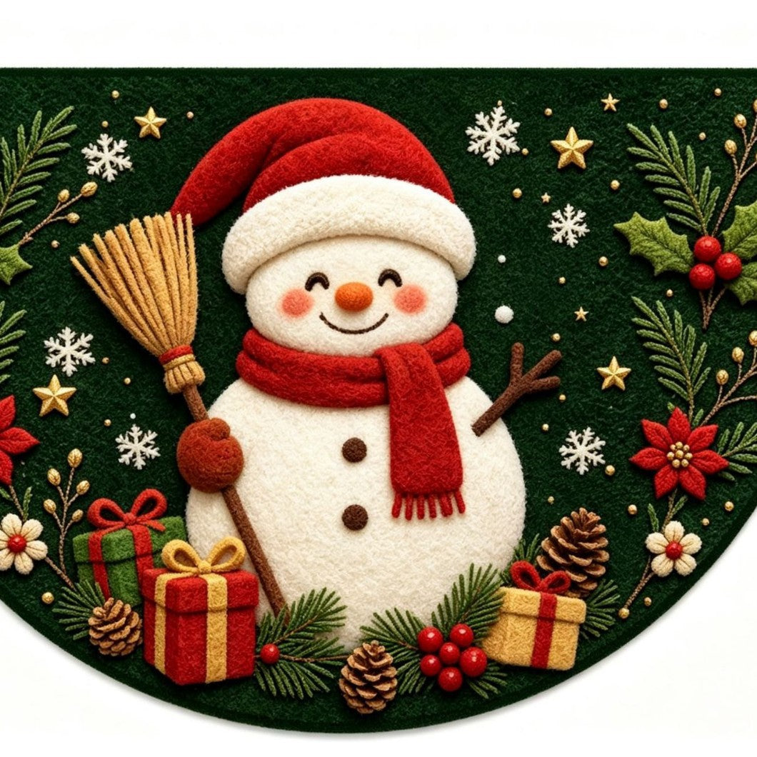 Holiday-Themed Decorative Area Mat Kalsten