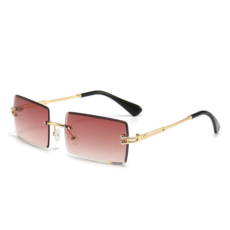 Women's fashionable rectangular sunglasses with gradient lenses Kalsten