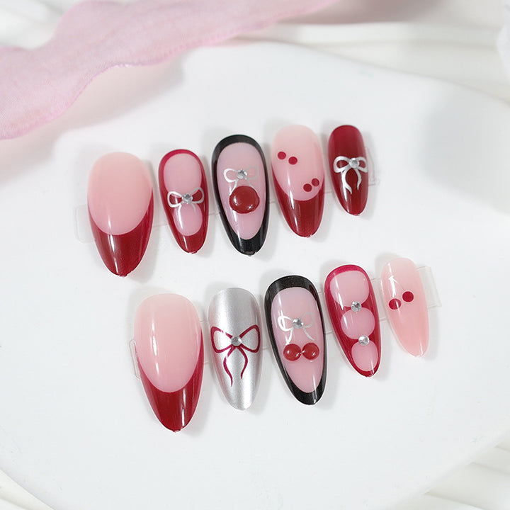 Artificial nail set with unique designs Kalsten