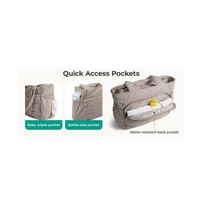 Practical shoulder bag with insulated compartments Kalsten