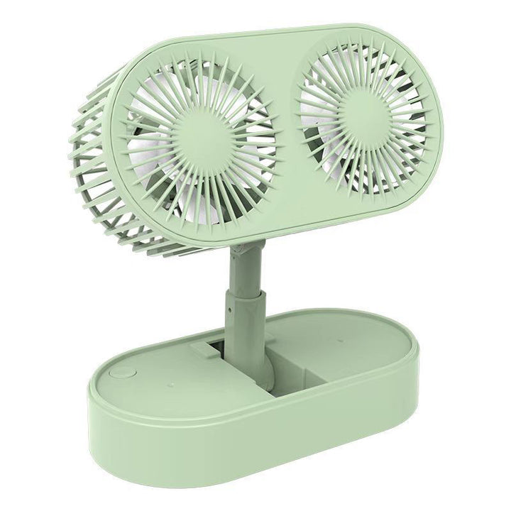 Ladies double rotatable table fan Kalsten
