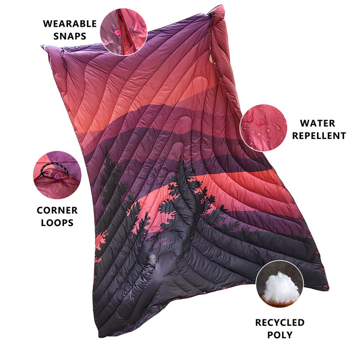 Unisex Multifunctional Outdoor Blanket Kalsten