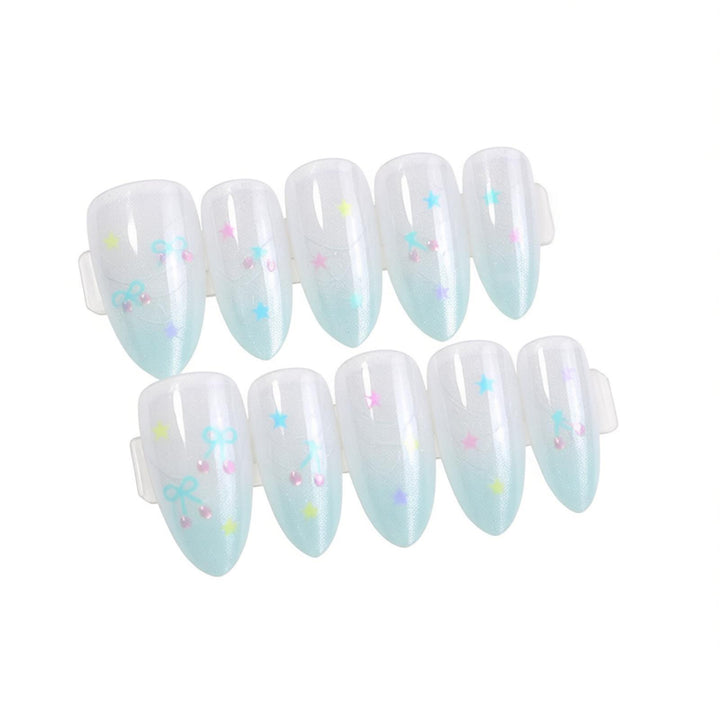 Premium Graphic Press-On Nail Set Kalsten