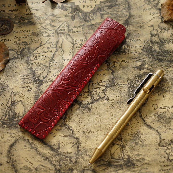 Handmade Leather Pen Case