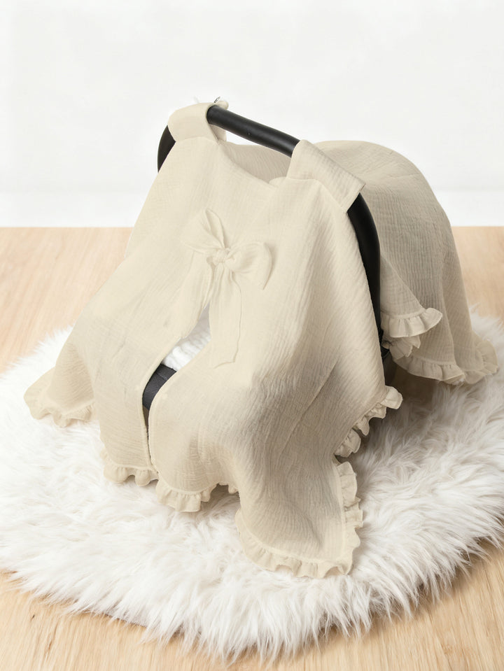 Premium Muslin Baby Car Seat Cover kalsten