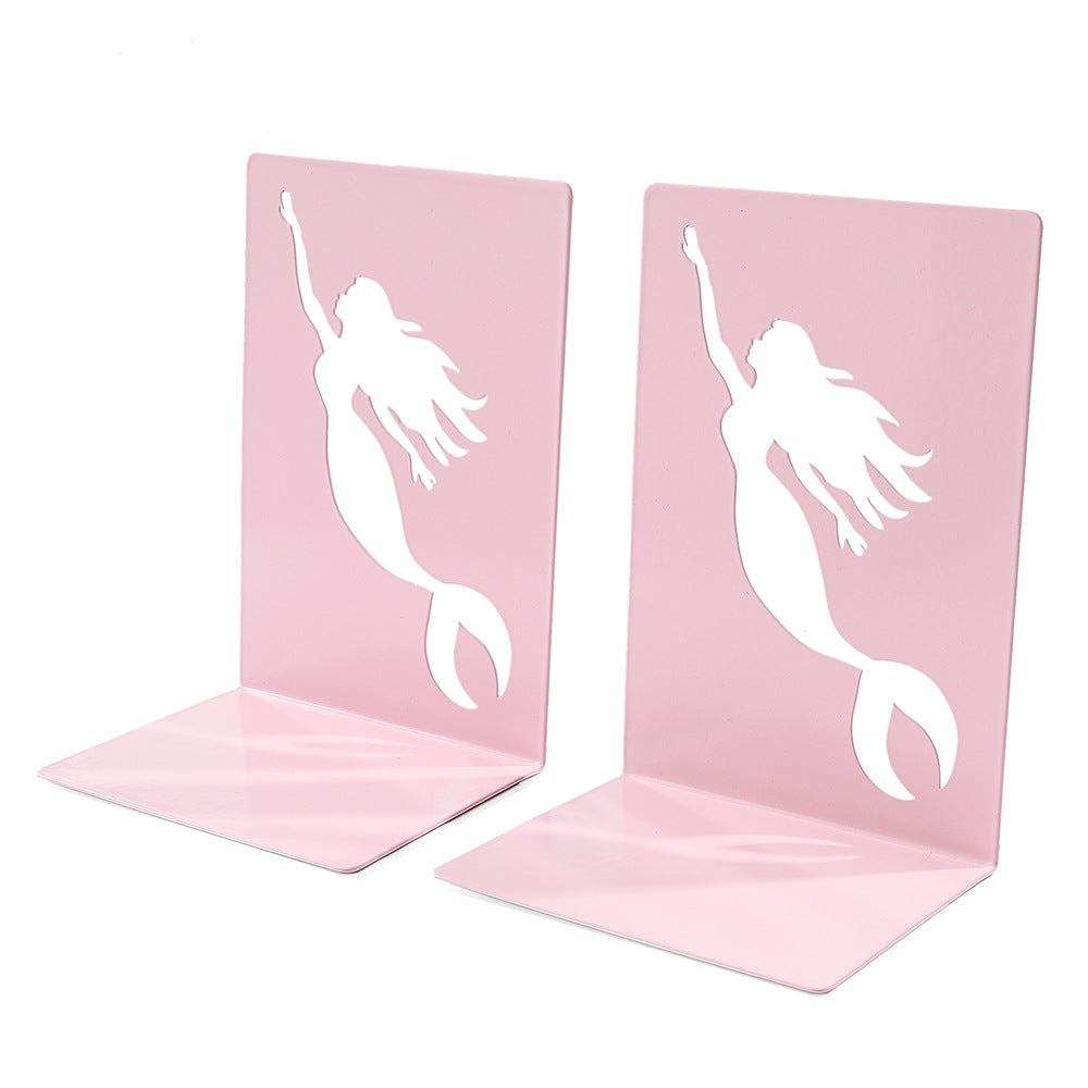 Artistic Mermaid-Inspired Bookends