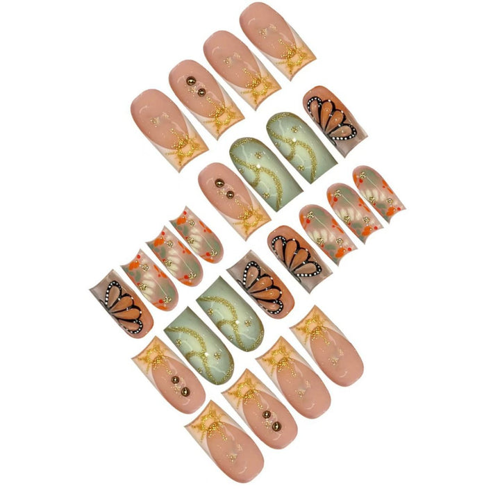 Artistic Acrylic Nail Design Kalsten