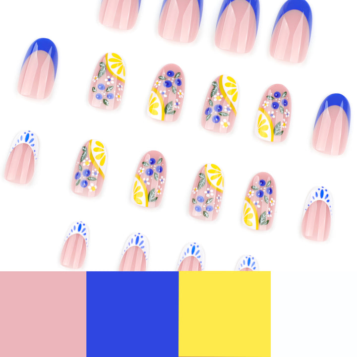 Creative Nail Art with Floral Design Kalsten