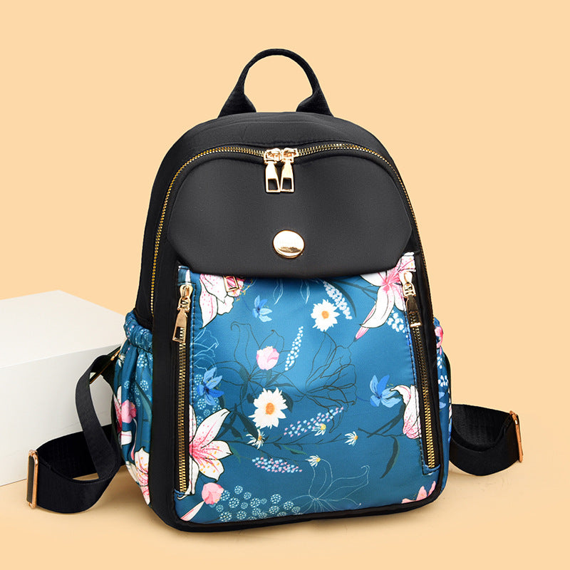 Floral Print Backpack Kalsten