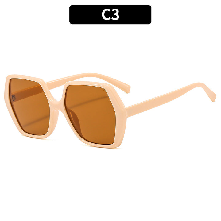 Bold Oversized Geometric Sunglasses