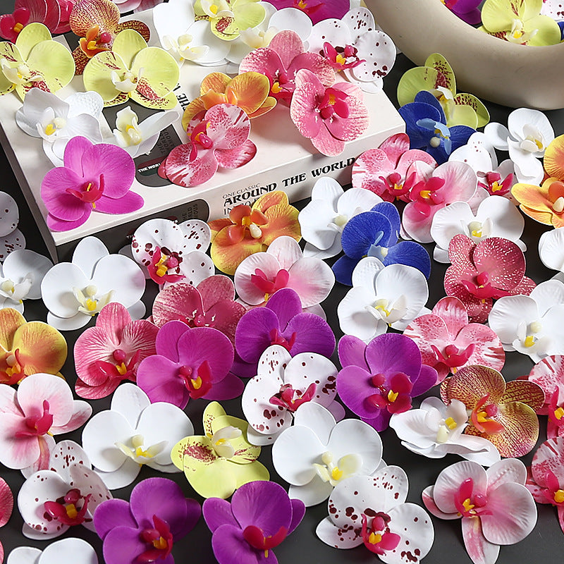Artificial Orchid Flower Accents for Home Decor