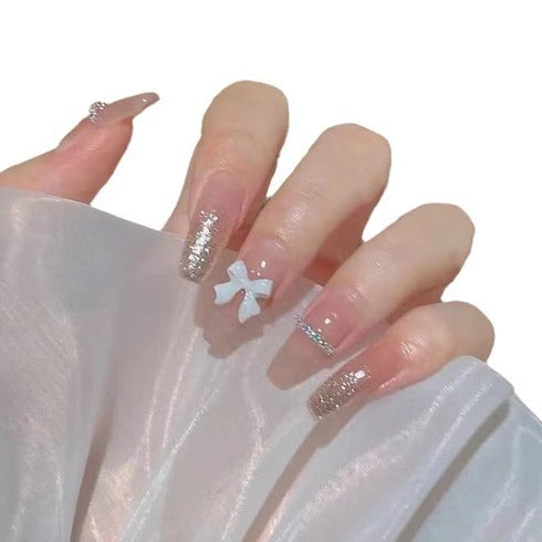 Elegant Floral Nail Art Extensions Kalsten