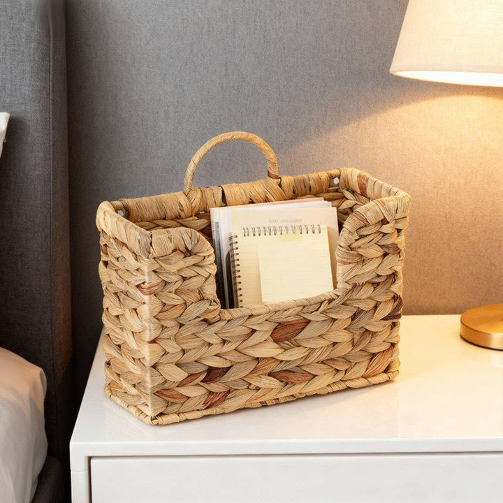 Woven Storage Basket with Handles Kalsten