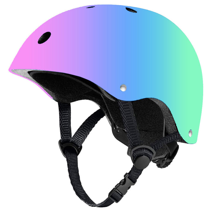multi sport protective skate and cycling helmet with EPS impact foam and adjustable chin strap Kalsten