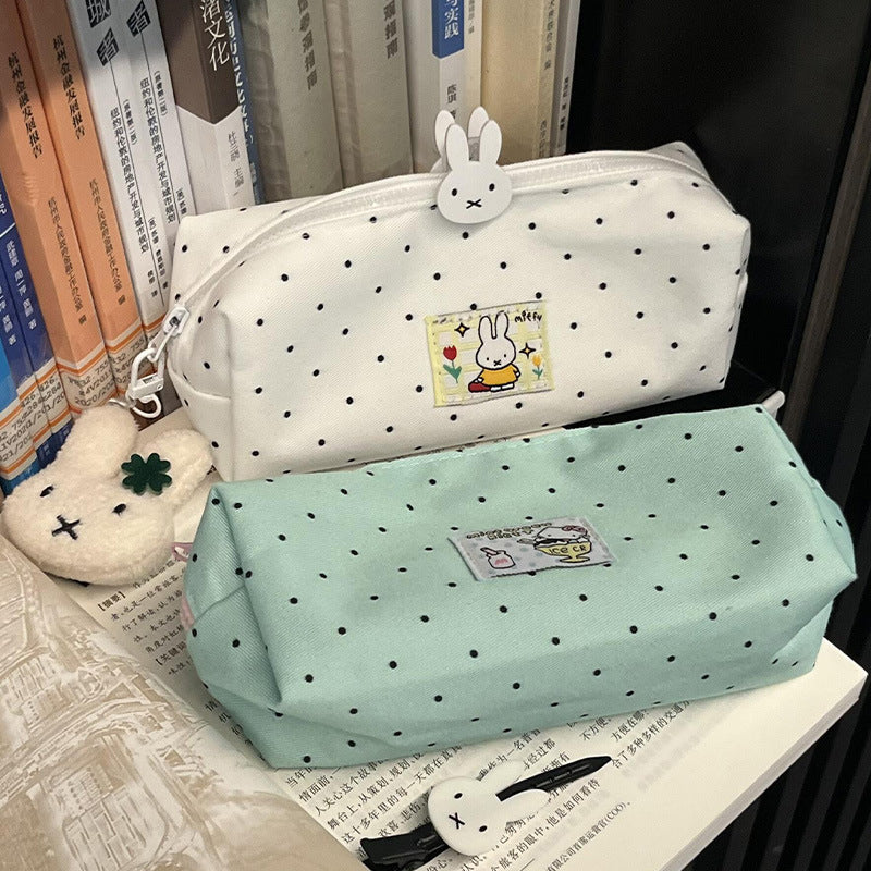 Cute Bunny-Themed Multi-Purpose Pencil Case