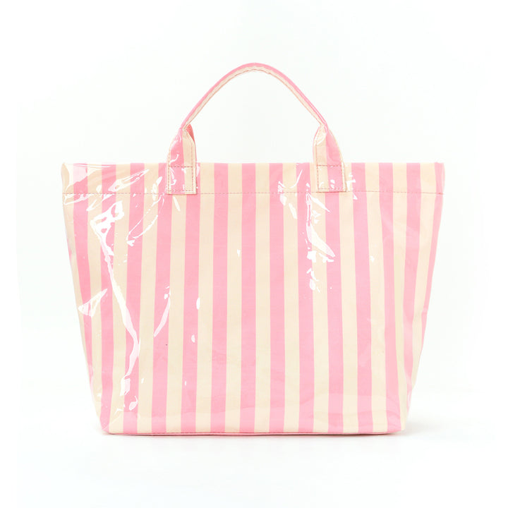 Beach bag with colorful check pattern and water-repellent coating Kalsten