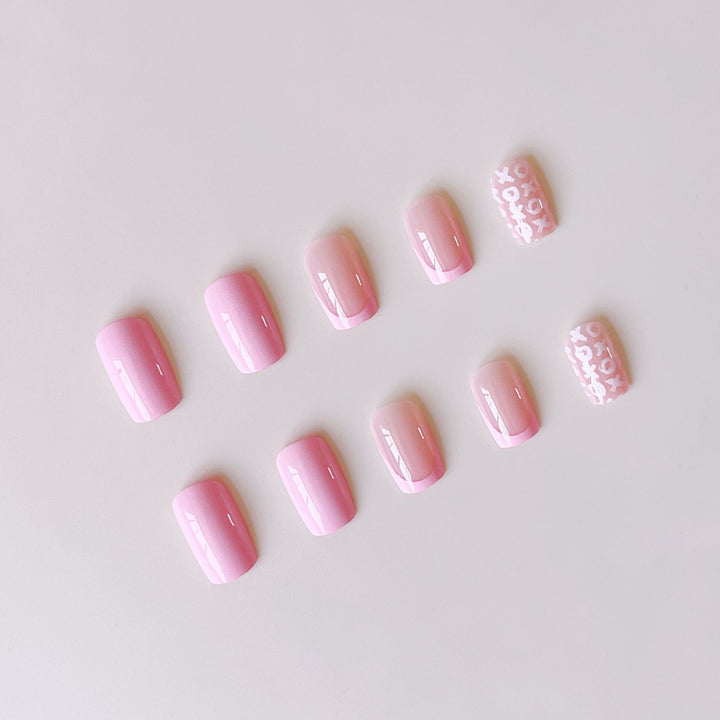 Premium Artificial Nail Set with Design Kalsten