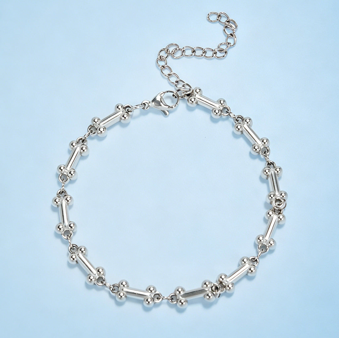 Intricate Textured Chain Bracelet Kalsten